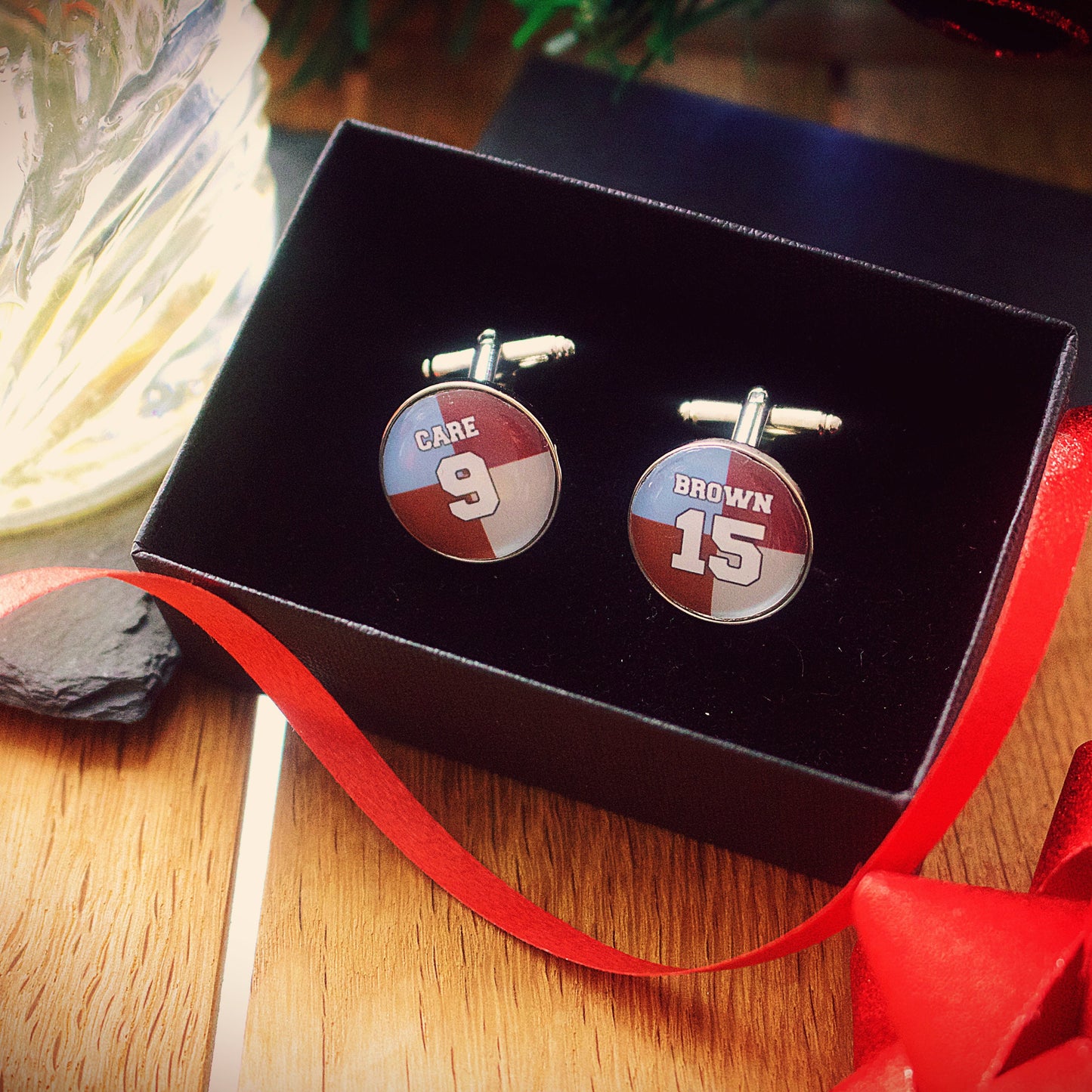 Harlequins Rugby Cufflinks. Personalised gift for rugby fan. Christmas present for men. Premiership Rugby. Sports jersey. Pocket Watch. Tie