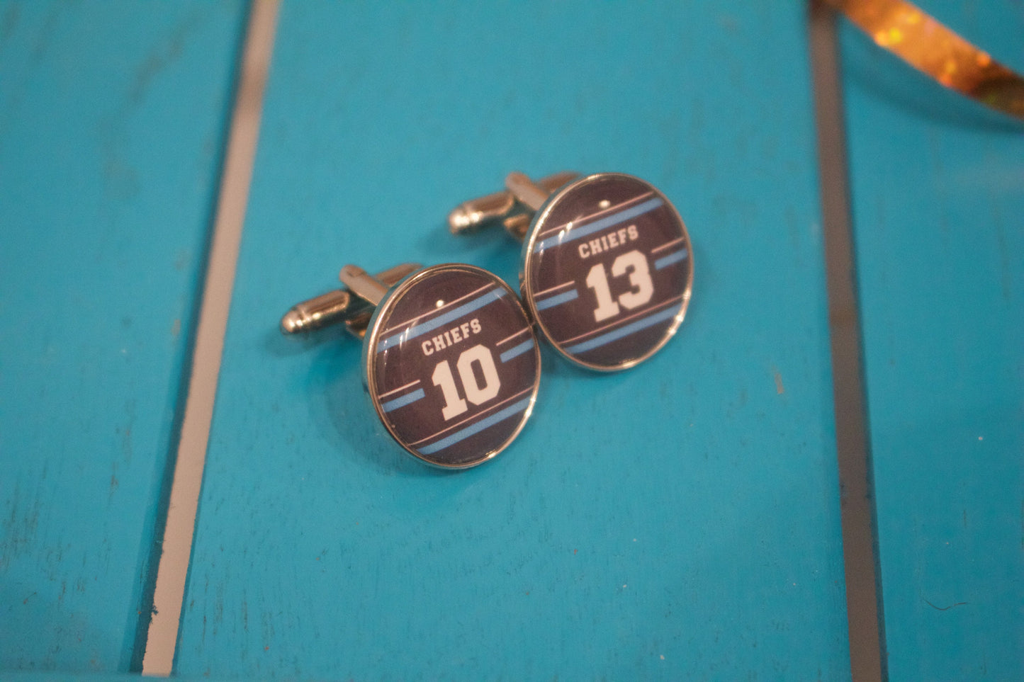 Exeter Chiefs Rugby Cufflinks. Personalised gift for rugby fan. Christmas present for men. Premiership Rugby Tie Clip. Pocket Watch
