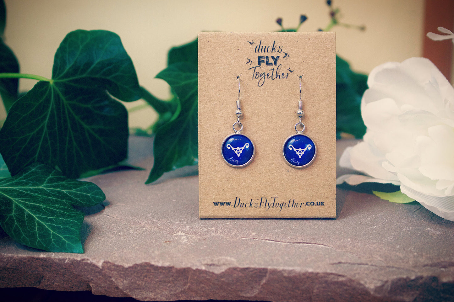 Horoscope Earrings. Star Sign jewellery. Astrology gift. Zodiac constellation. Libra Aries Capricorn Sagittarius Pisces Leo Virgo Gemini