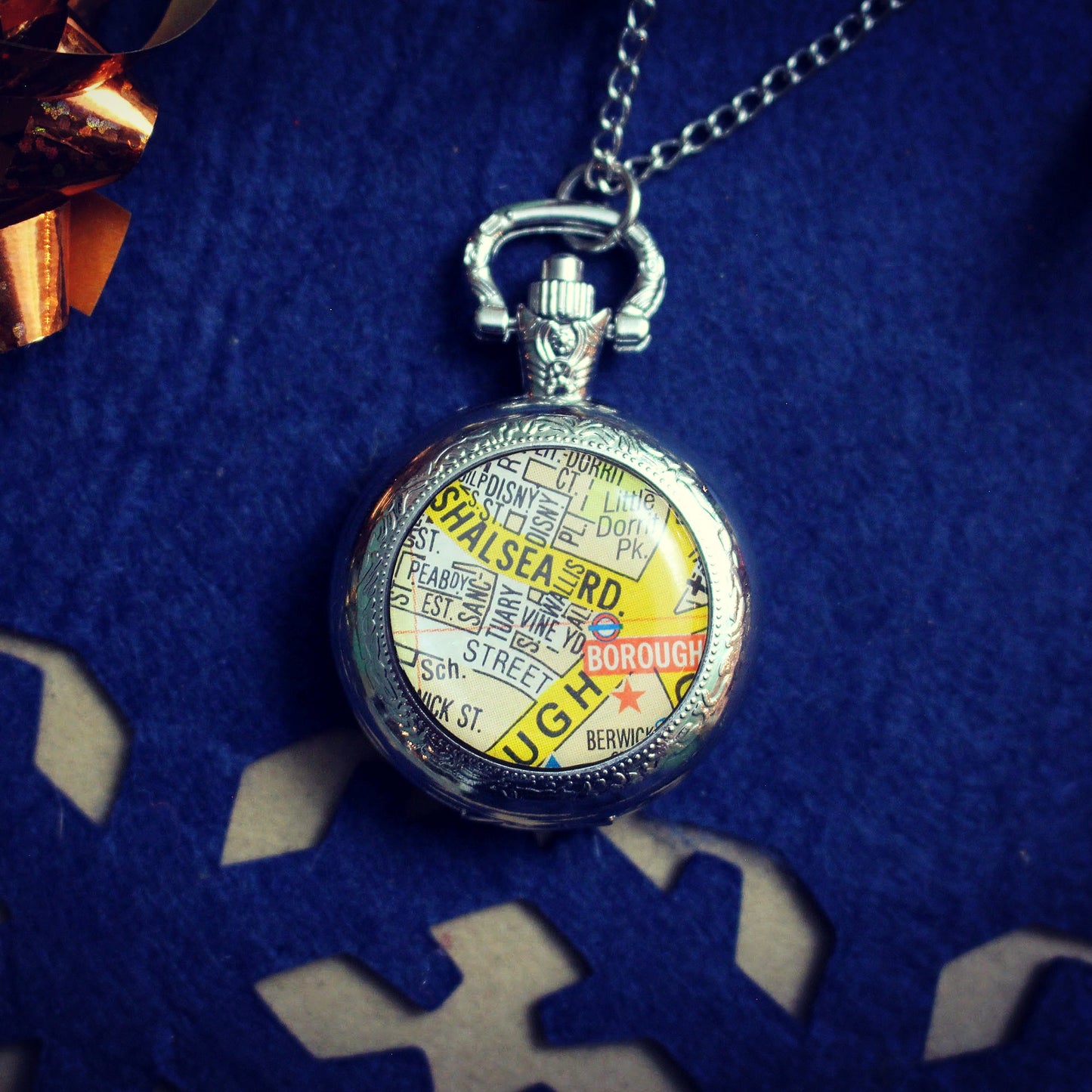 Personalised map pocket watch. Special place gift. Favourite location. Groom. Groomsmen. Upcycled gift. First date/kiss/home. Vintage map.