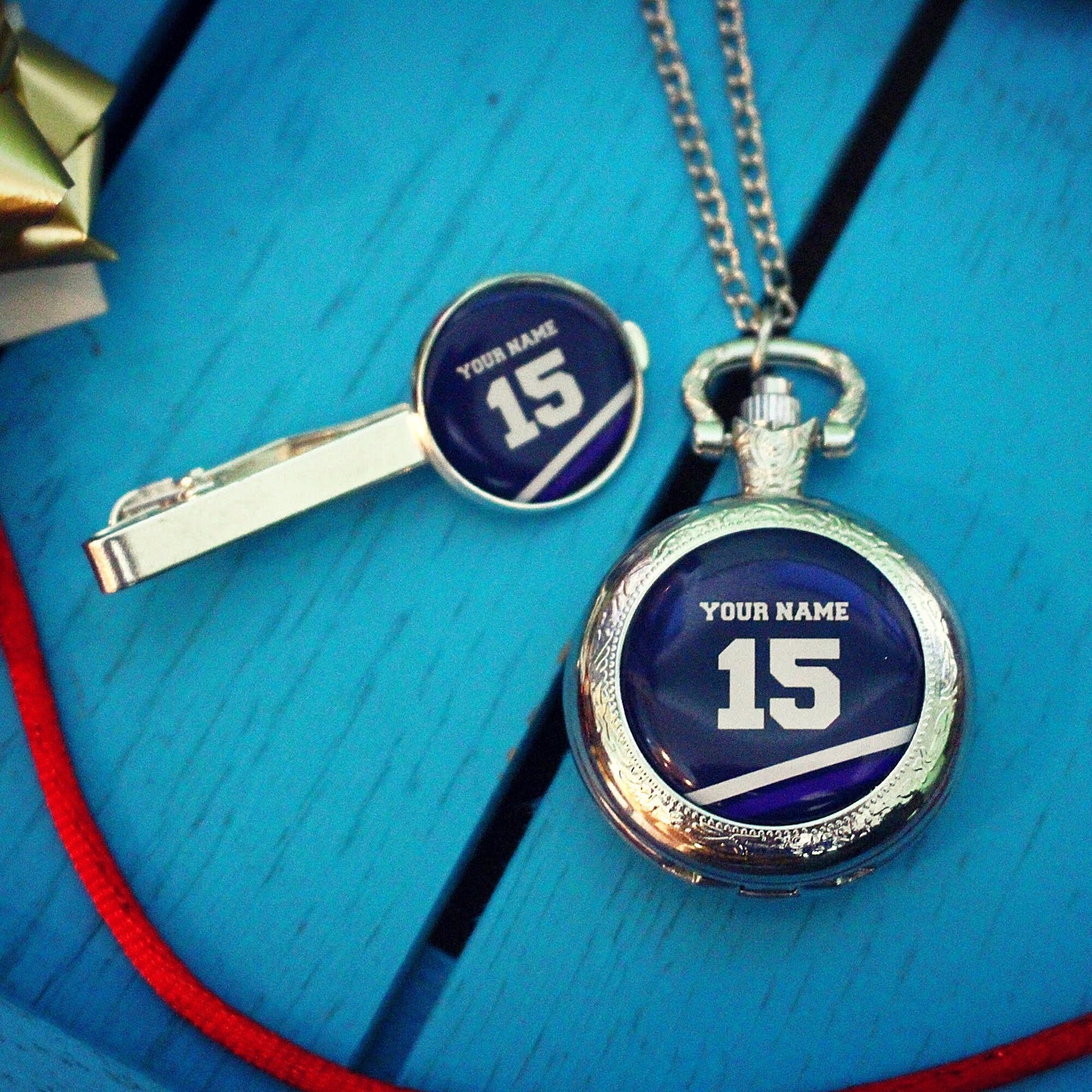 Scotland Rugby Pocket Watch. Scottish Six Nations. Personalised sports shirt. Christmas gift for rugby fan dad husband. Glasgow. Edinburgh.