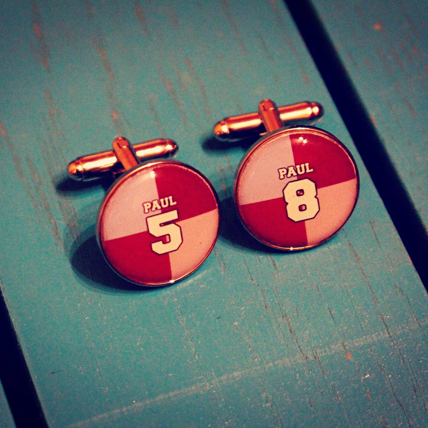 Harlequins Rugby Cufflinks. Personalised gift for rugby fan. Christmas present for men. Premiership Rugby. Sports jersey. Pocket Watch. Tie