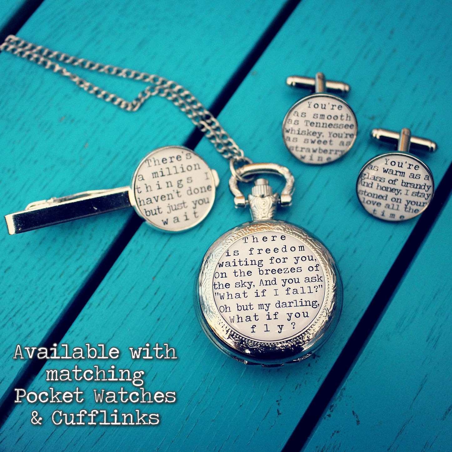 Song Lyrics Tie Pin. Your favourite quotes Tie Bar Clip First dance lyrics Wedding accessories, groom, best man, ushers. Father of the bride