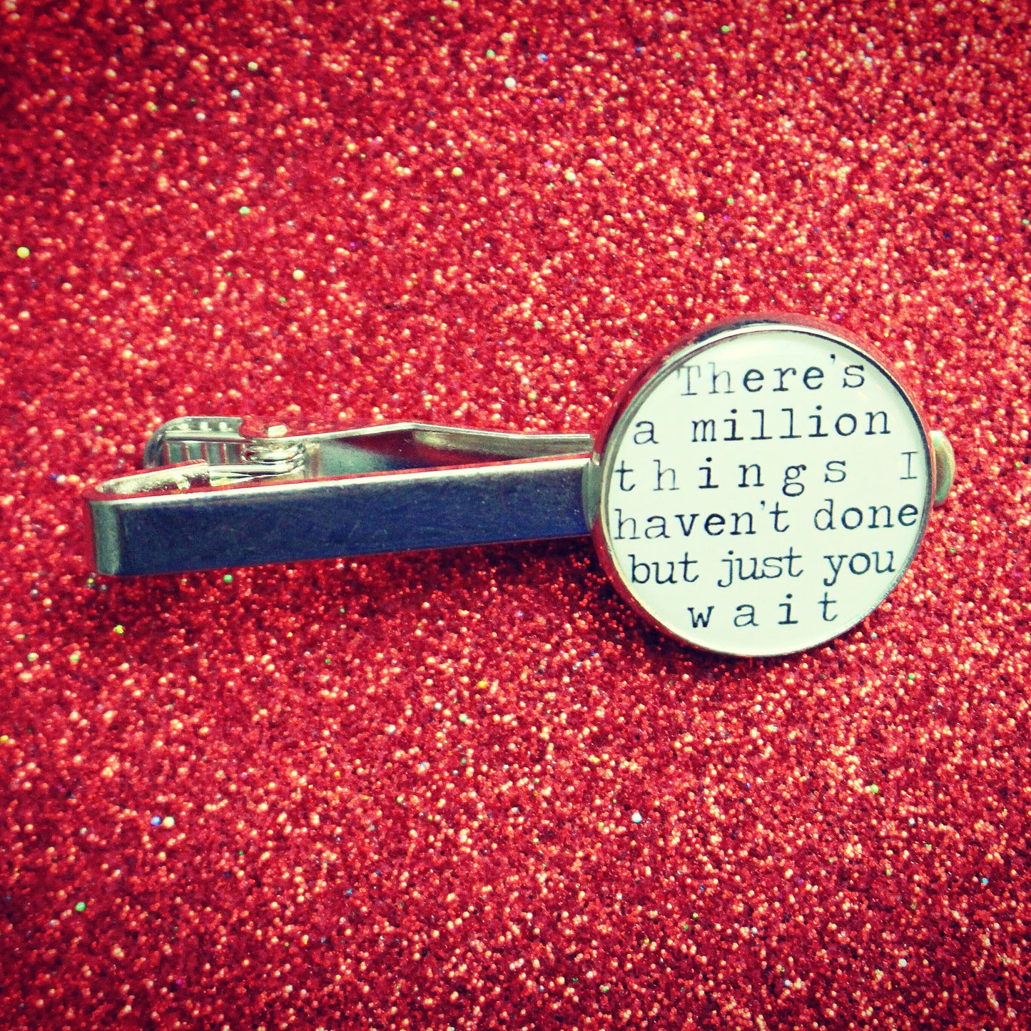 Song Lyrics Tie Pin. Your favourite quotes Tie Bar Clip First dance lyrics Wedding accessories, groom, best man, ushers. Father of the bride