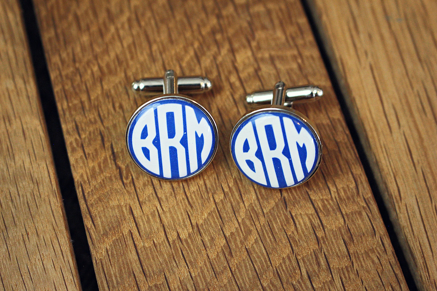 Monogram Cufflinks. Custom Initials Jewellery. Personalised groomsmen gift Any Colour Matched to your bow tie waistcoat. Wenzel. Seal. Crest