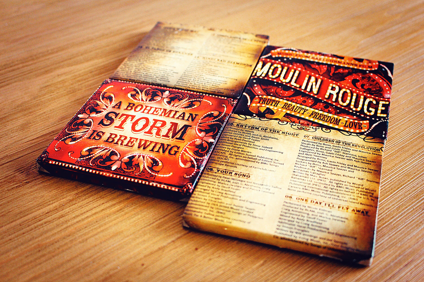 Recycled Album Cover Coasters. Iconic CD album art. Reclaimed beer mats. Music Lover. Vintage records. Favourite songs bands artists. Xmas
