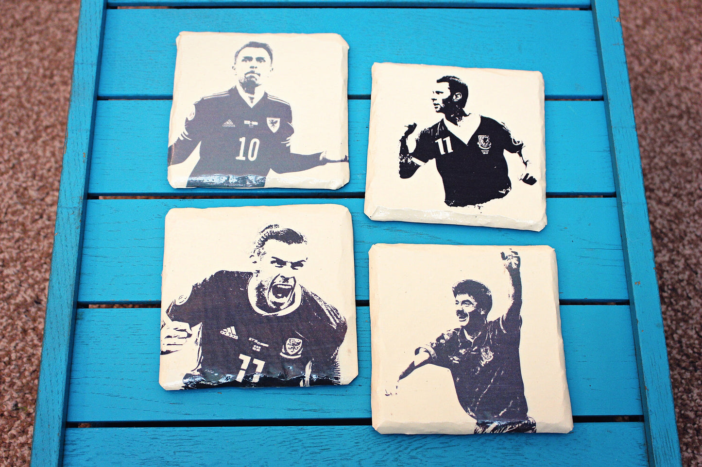 Iconic Football Moments Coasters - Man Cave Home Bar Pub England Football Three Lions. Man City Man Utd Liverpool Arsenal Chelsea Spurs gift