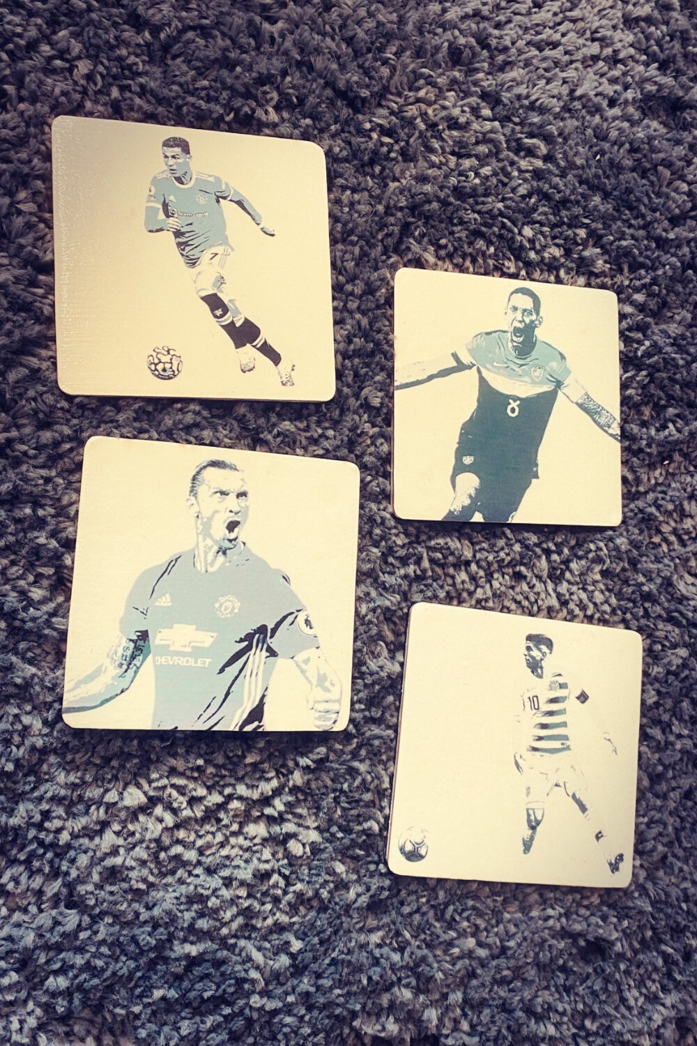 Football Legends Coasters! Your favourite players. Home pub. Beer mats. Arsenal Chelsea Man United Spurs Newcastle Man City . Euro 2021.