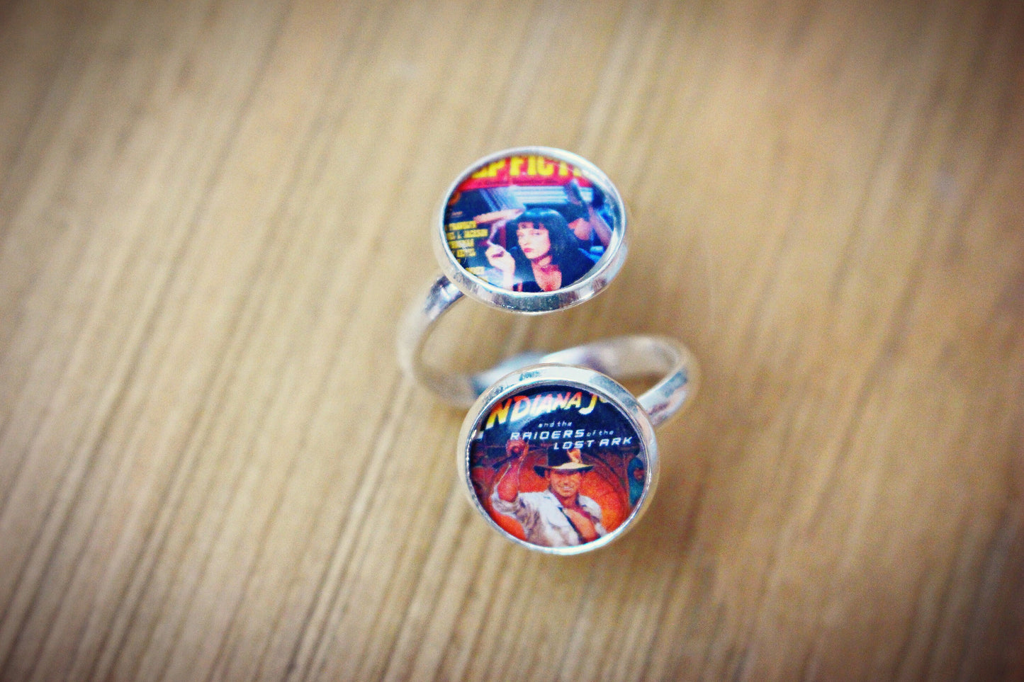 Iconic Movie Poster Ring Film Buff Movie Lover Gift Filmmaker Jewellery Classic Films Casablanca Goonies Personalised Novelty Gift Cinema
