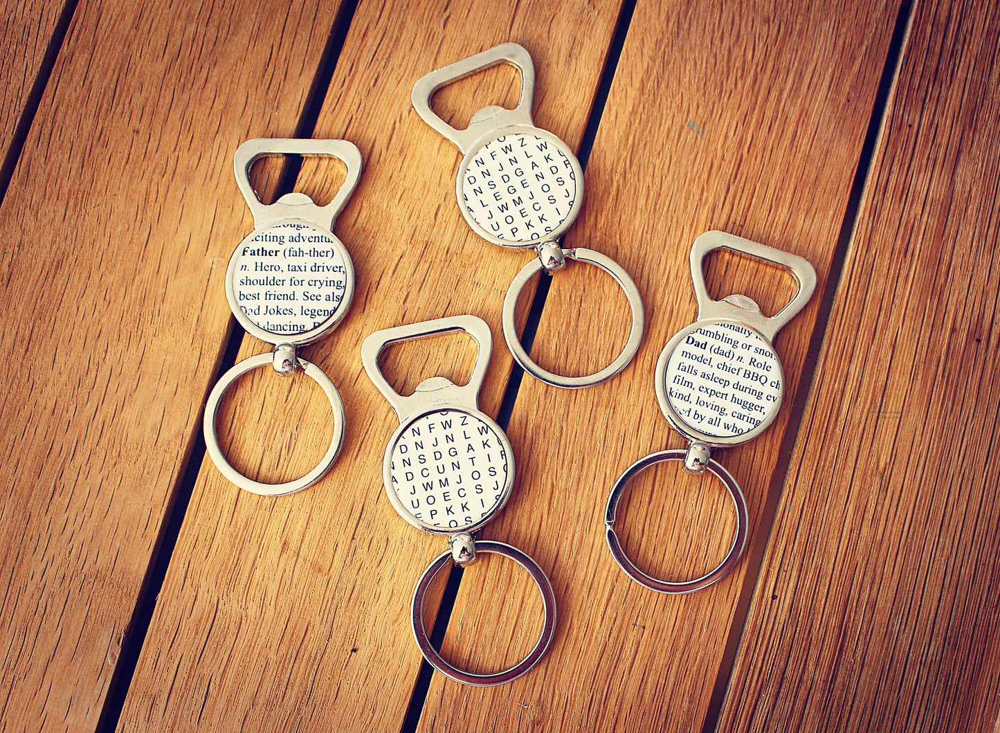 Personalised Dictionary Definition Bottle Openers. Dad Definition Father. Gift for him Beer Lover Customised Word Definition Alcohol Present