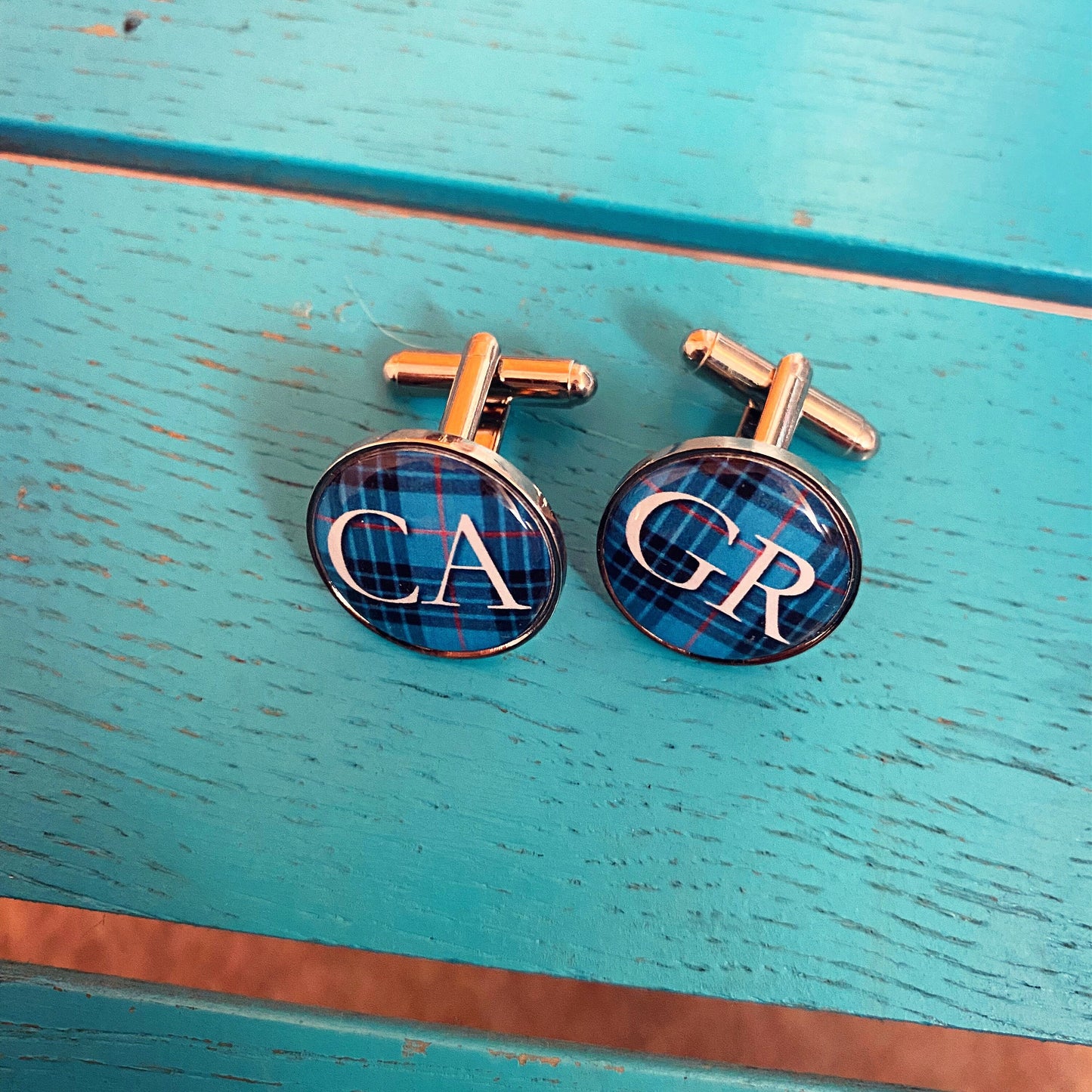 Custom Tartan Cufflinks
