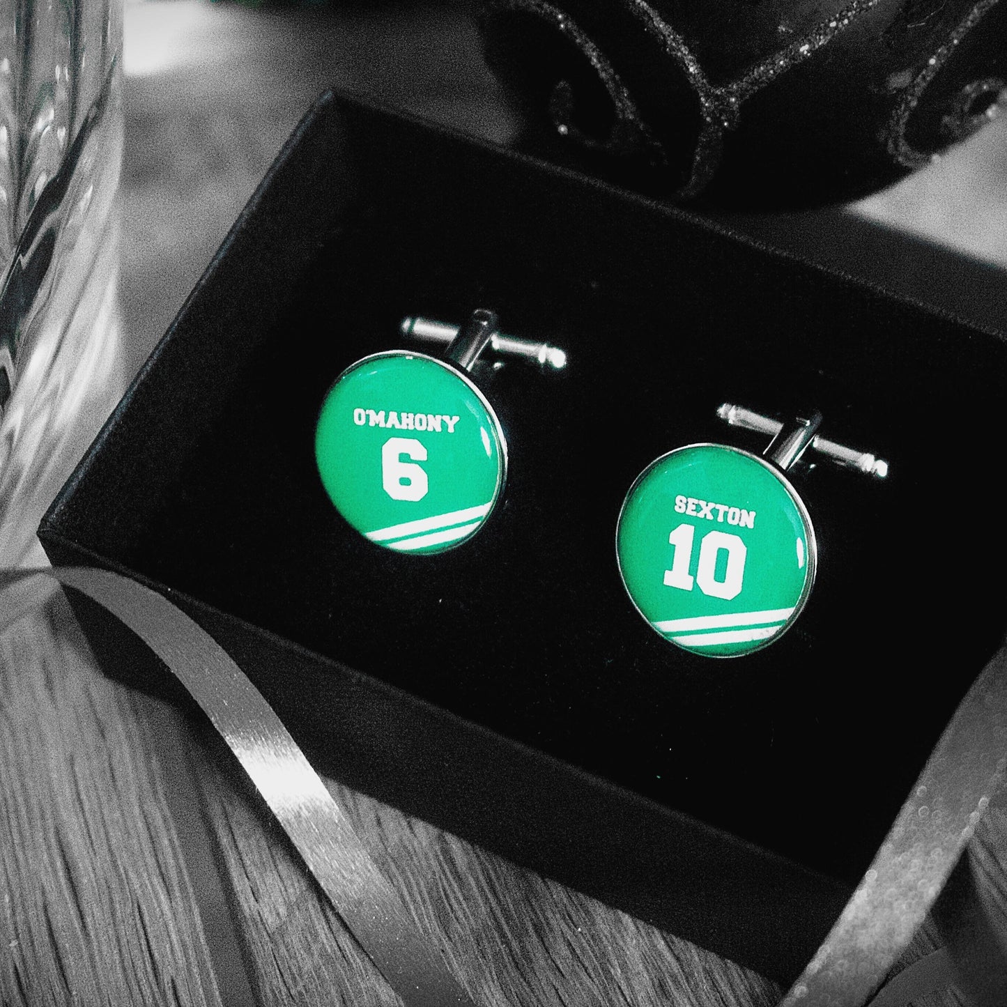 Ireland Rugby Cufflinks. Personalised gift for him. Rugby fan. Six Nations. Leinster, Munster, Ulster, Connaught. Christmas present.
