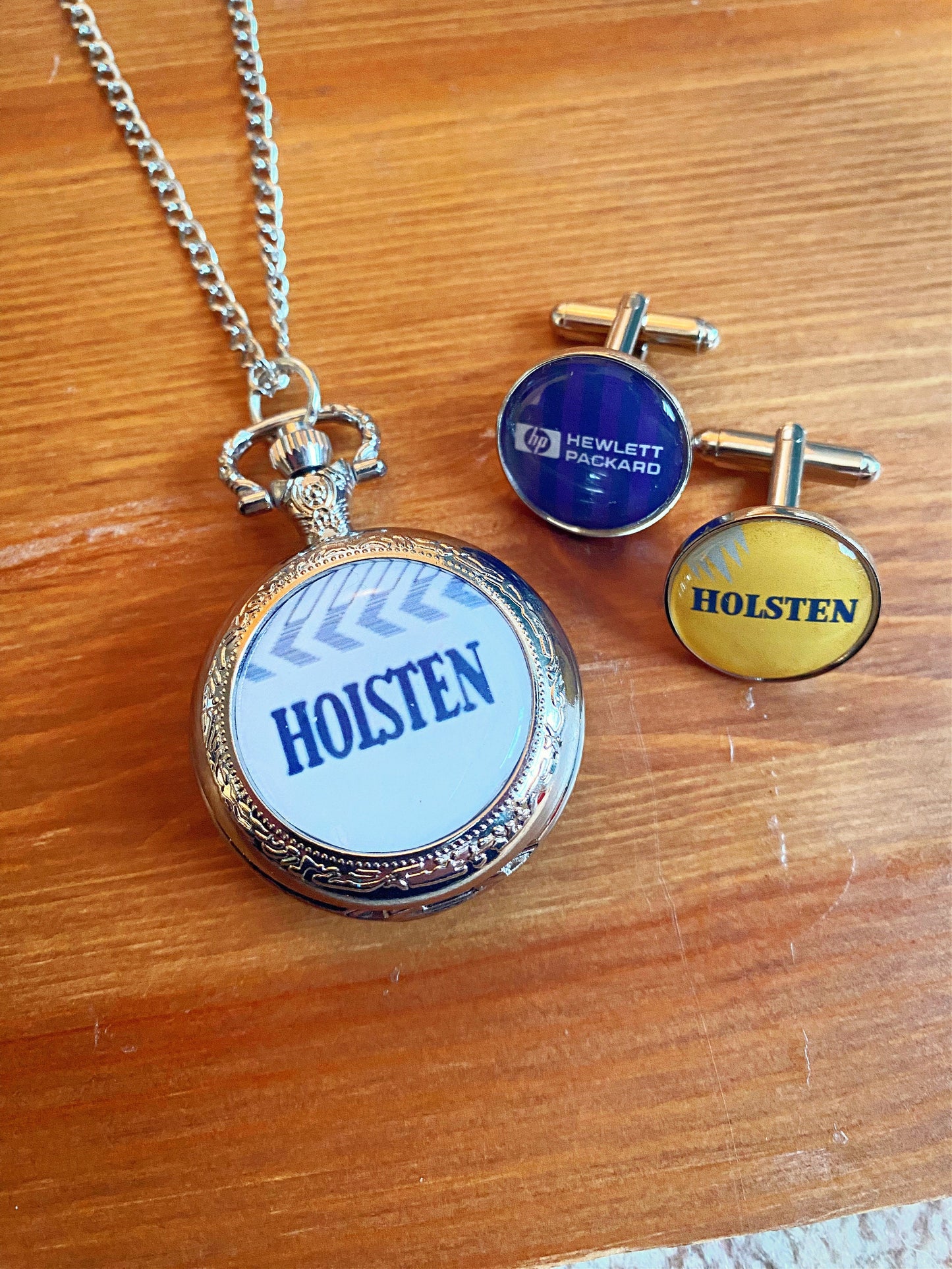 Tottenham Hotspur Football Stadium Cufflinks. White Hart Lane Stadium. Gift for Spurs Fan. Road Sign Tie Bar. Personalised Street Name.