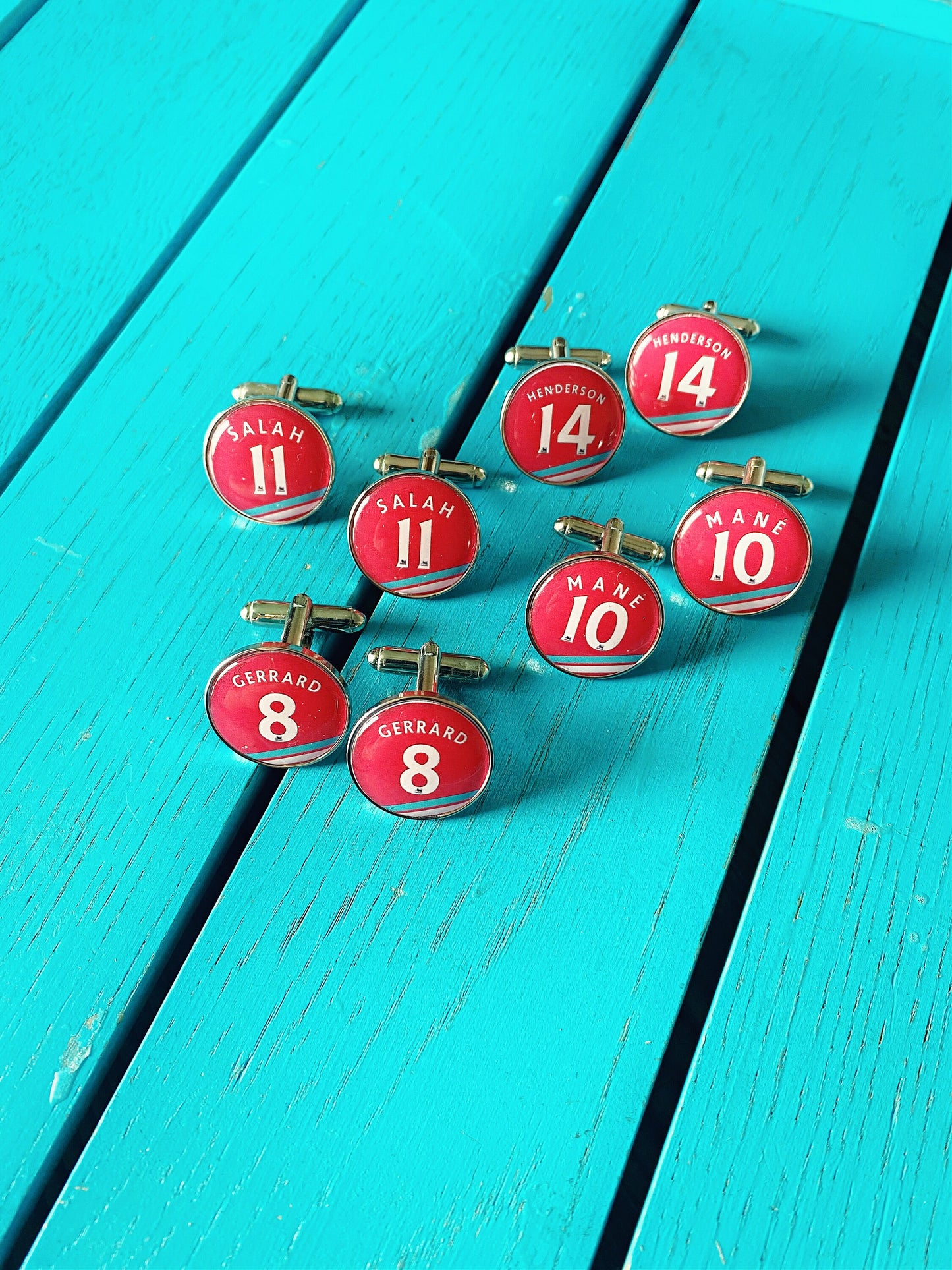Liverpool Football Shirt Cufflinks. Anfield Stadium. Gift for LFC Fan. You'll Never Walk Alone. Tie Bar Personalised Pocket Watch.