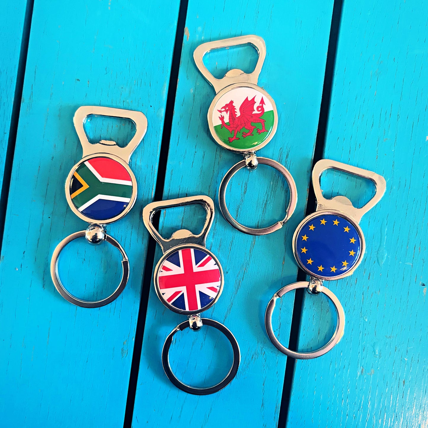 Afghanistan Flag Bottle Opener Keyring – Afghan Patriotic Keepsake Gift