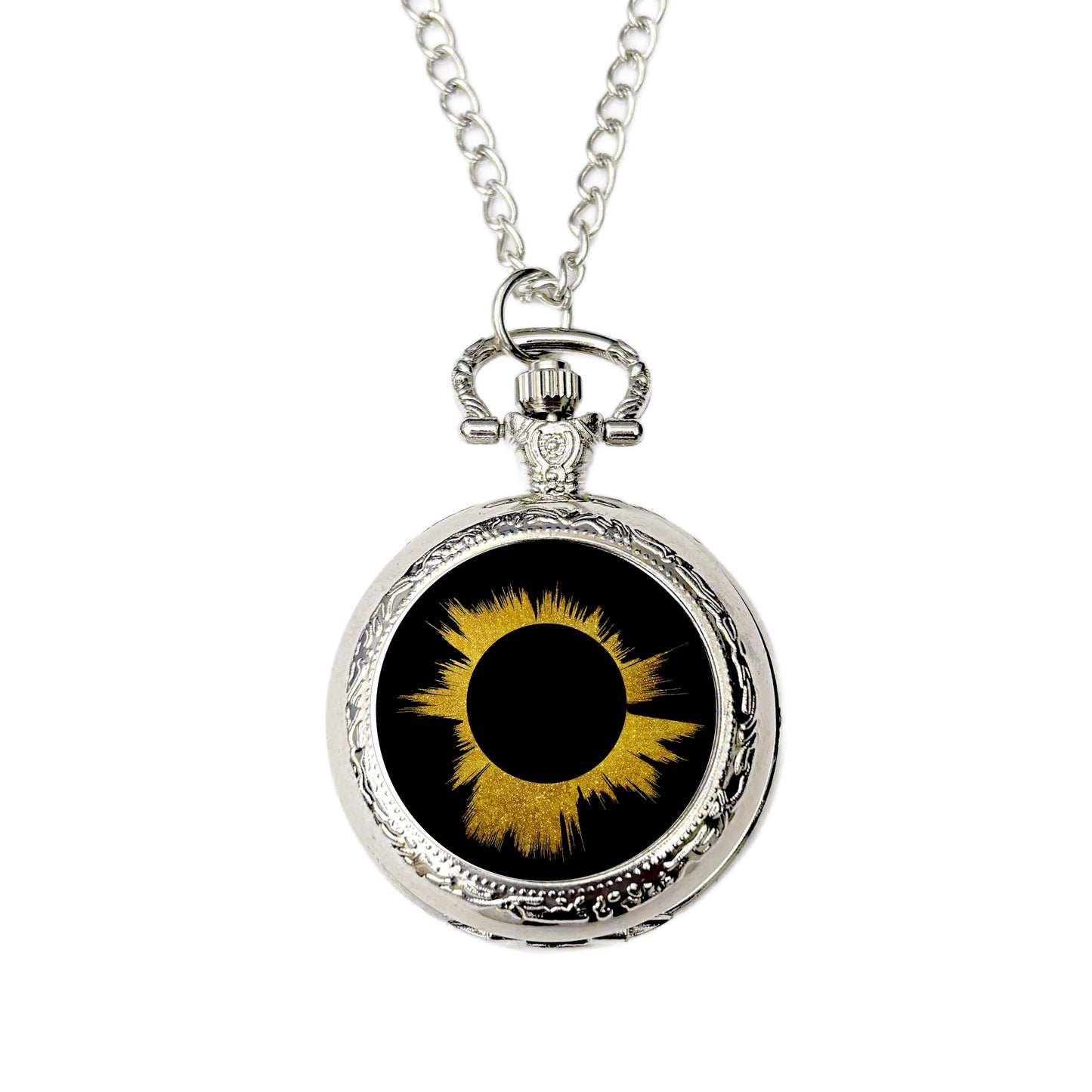 Personalised Soundwave Pocket Watch – Custom Song Valentine’s Gift for Him