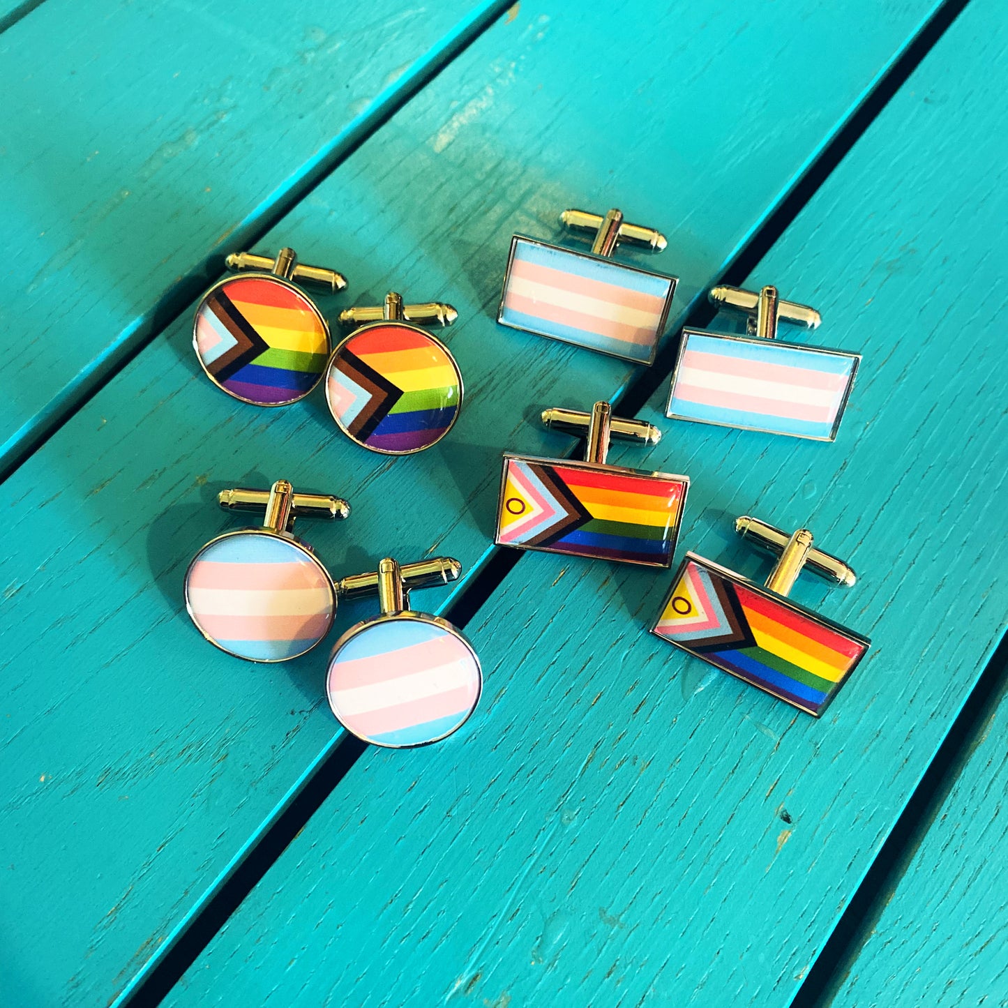 Custom Flag Cufflinks