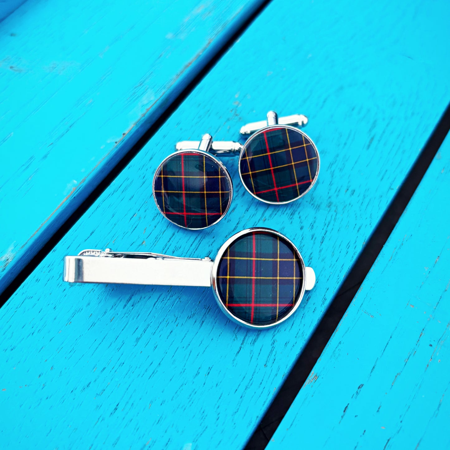Custom Tartan Cufflinks