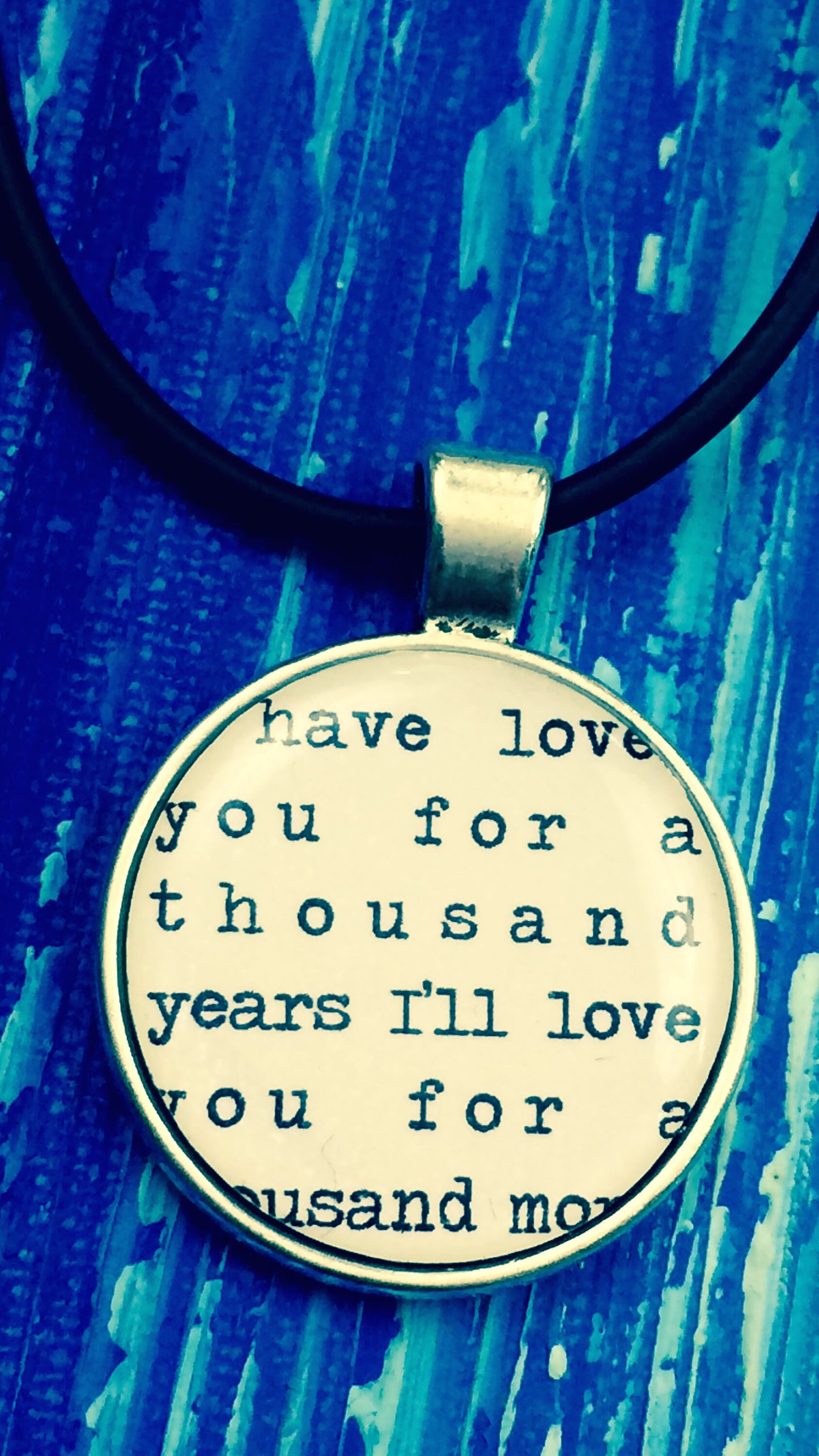 Song Lyrics Pendant! Personalised gift. Greatest Showman - This is Me! First Dance Wedding Song. Musical Song Lyrics. Unisex necklace