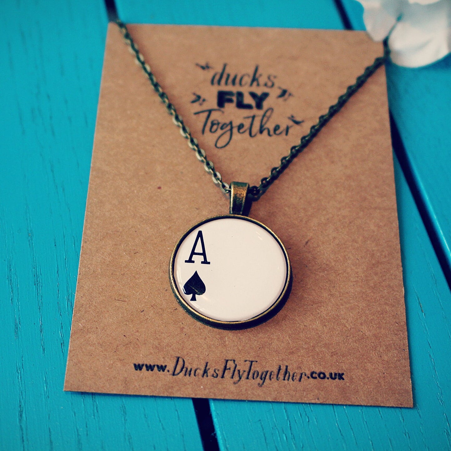 Queen of Hearts pendant/necklace. Recycled playing cards. Anniversary gift. Romantic. Alice in Wonderland. Mothers Day Gift. Gift for Mum.