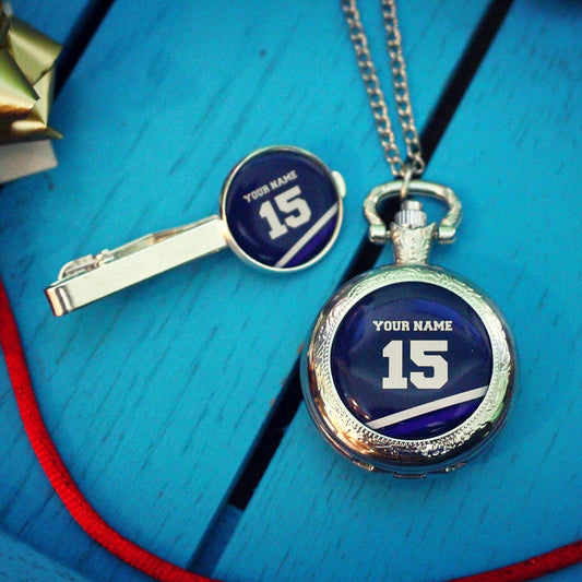 Scotland Rugby Pocket Watch. Scottish Six Nations. Personalised sports shirt. Christmas gift for rugby fan dad husband. Glasgow. Edinburgh.