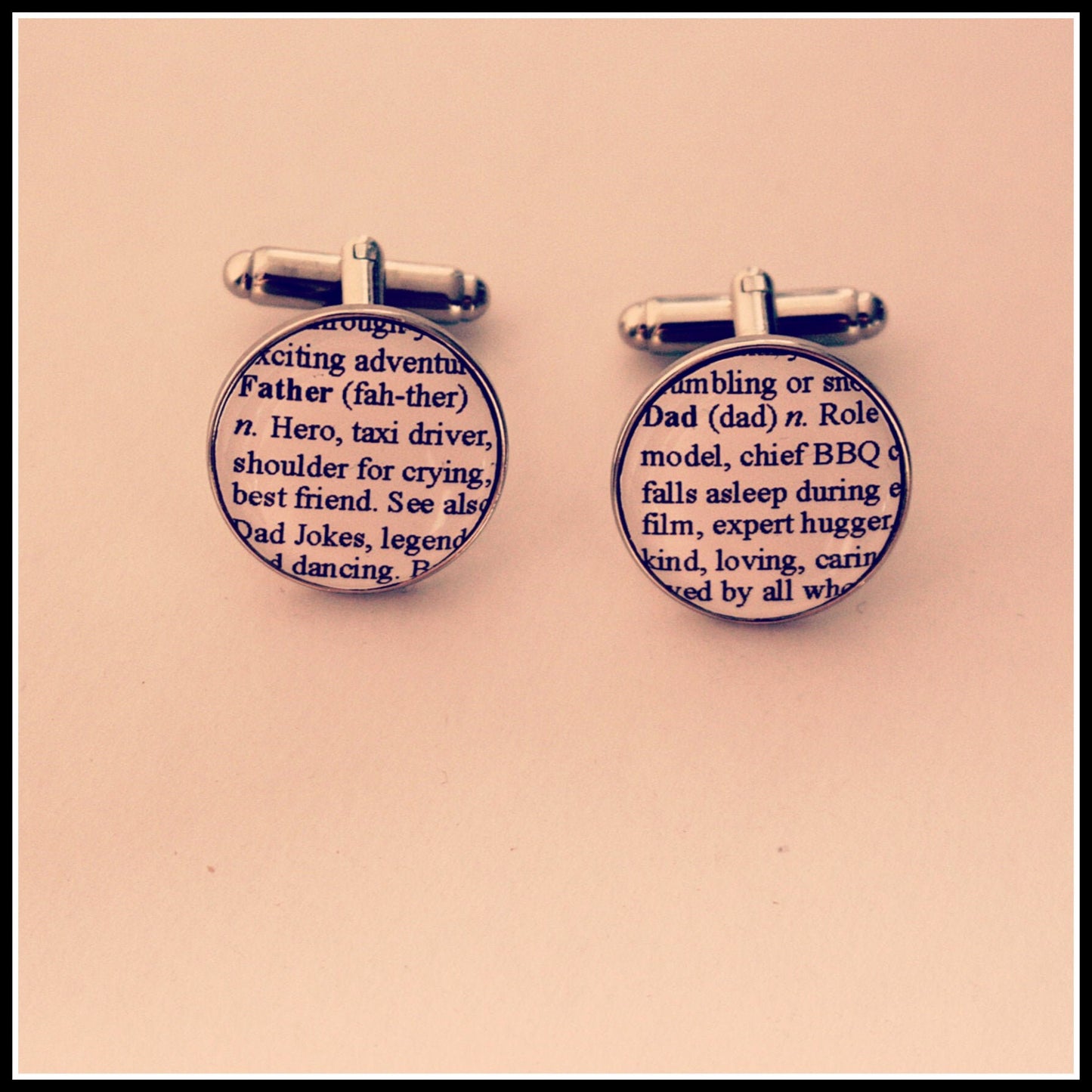 Customised dictionary definition - Dad, daddy, father, insults! Personalised definition of your dad. Personal gift for dad Christmas for Dad