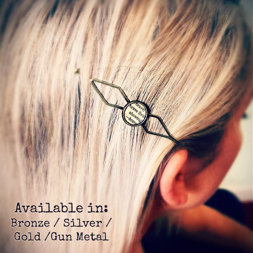 Recycled Little Women hairpins. Vintage style hair clips. Classic book lover. Meg Beth May Jo Marsh. Mothers Day Gift. Gift for Mum.