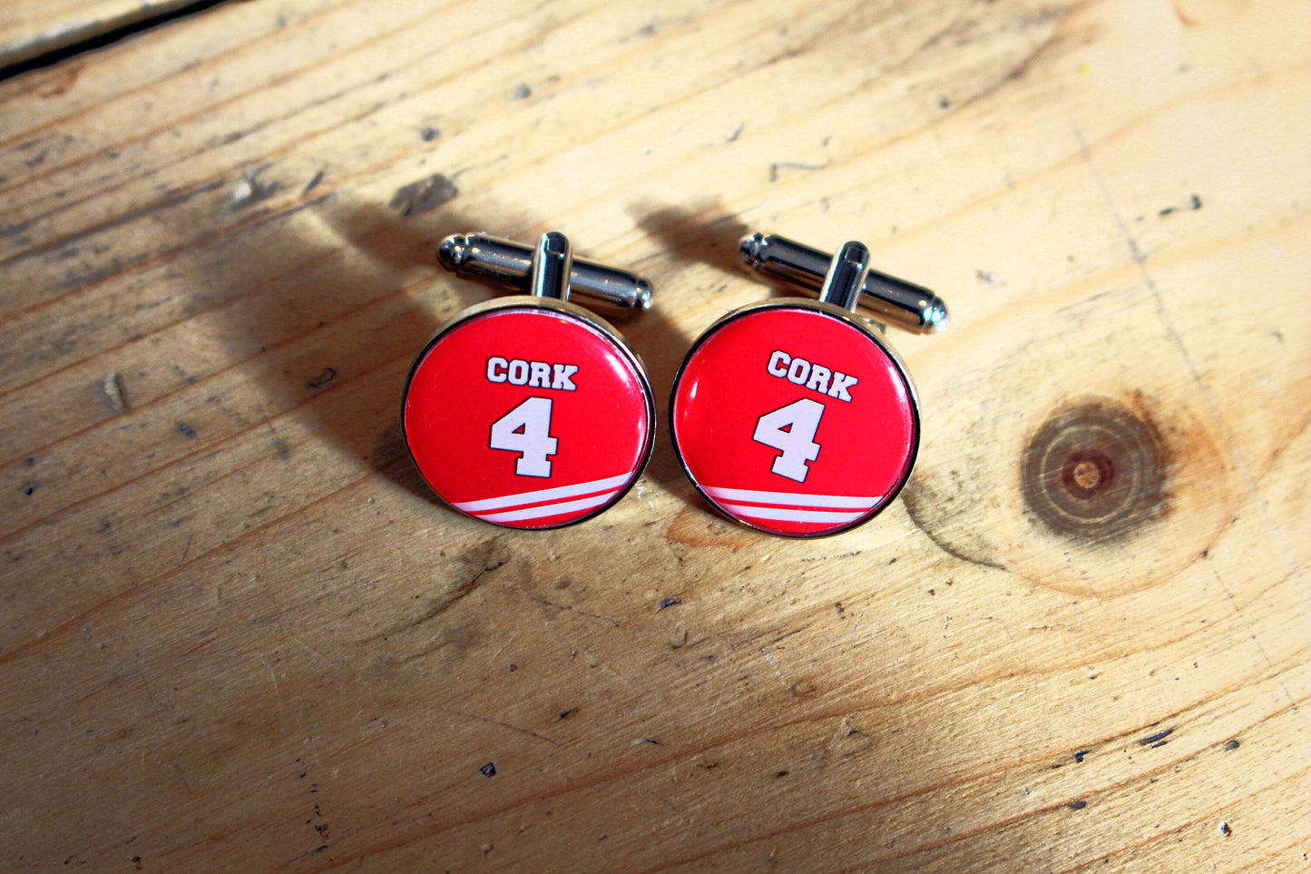 Irish County Colours Cufflinks. GAA Football Hurling shirt. Ireland Gaelic Dublin Kerry Cork Galway Mayo Wexford Limerick Tipperary Donegal