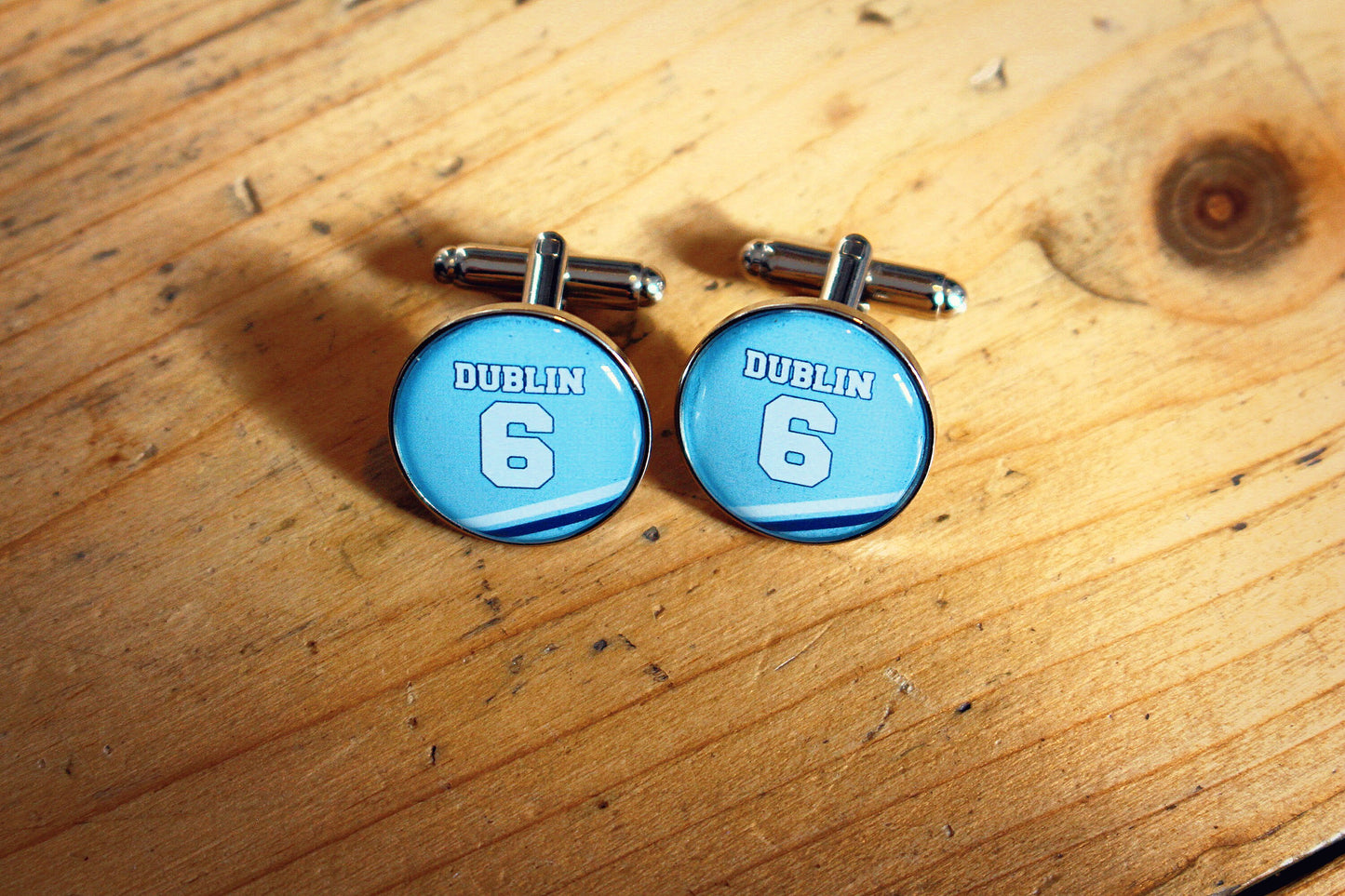 Irish County Colours Cufflinks. GAA Football Hurling shirt. Ireland Gaelic Dublin Kerry Cork Galway Mayo Wexford Limerick Tipperary Donegal