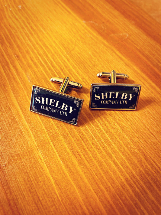 Peaky Blinders inspired cufflinks. Shelby Brothers Limited. By Order of the Peaky Blinders. Groomsmen gifts.  Groom. Wedding cufflinks.