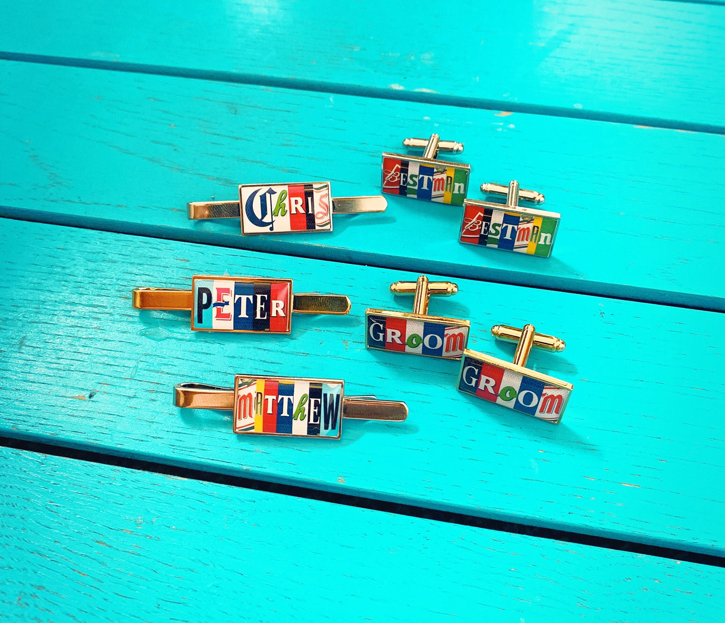 Custom Beer Logo Cufflinks. Personalised Beer Bottle Label. Groom Best Man Groomsmen. Your Name. IPA Lager Ale Alcohol Gift. Novelty Tie Bar