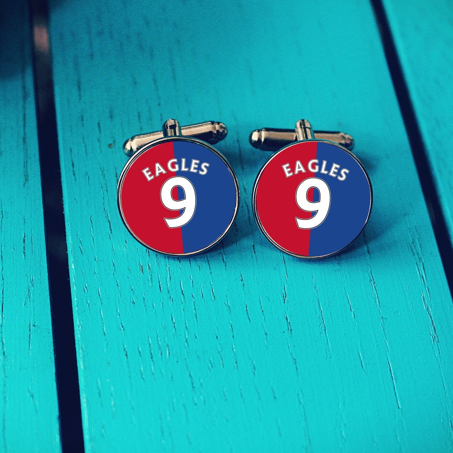 Crystal Palace Football Stadium Cufflinks. Selhurst Park Stadium. Gift for Eagles Fan. Road Sign Tie Bar. Personalised Street Name.
