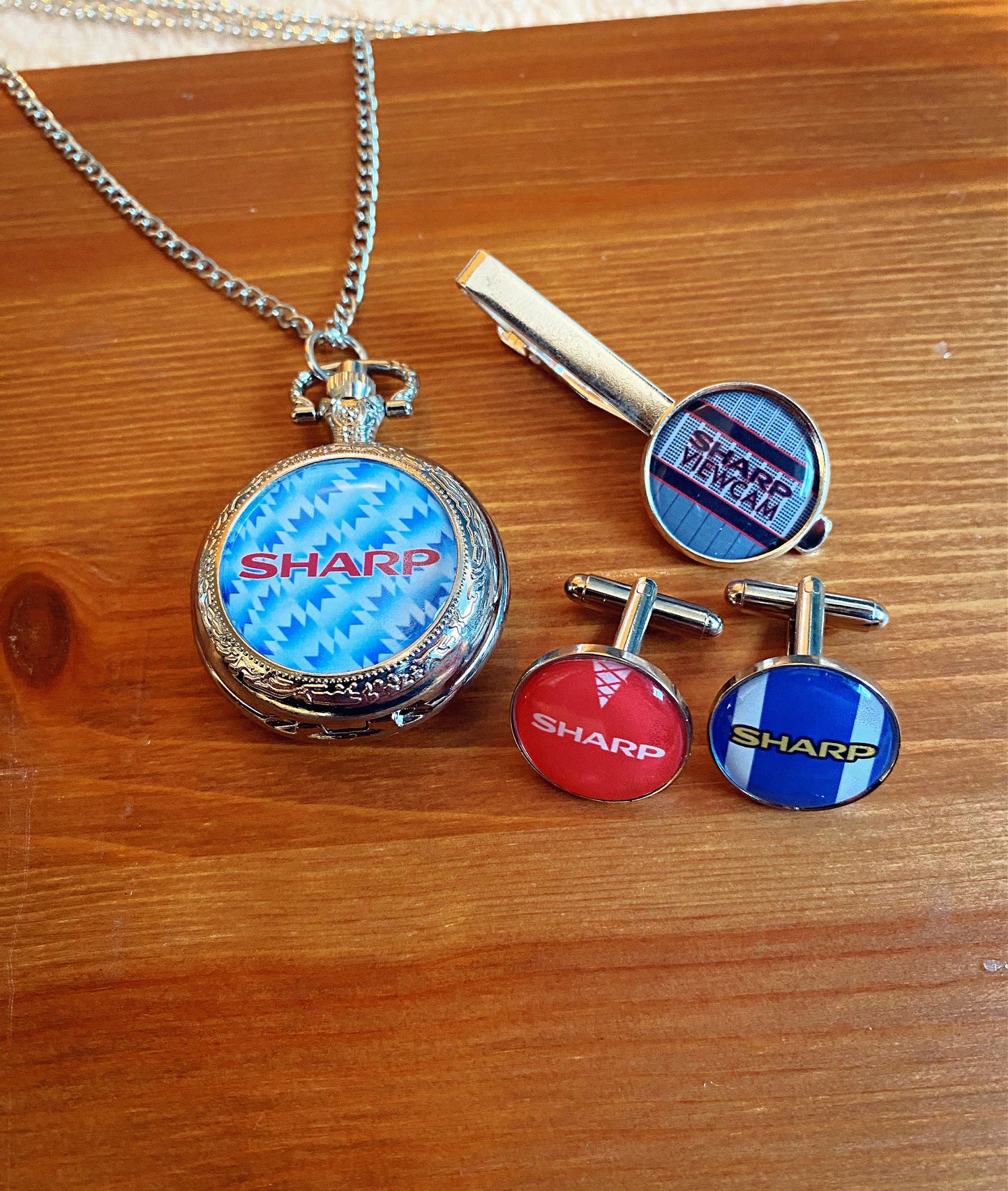 Manchester United Football Stadium Cufflinks. Old Trafford Stadium. Gift for Man Utd Fan. Road Sign Tie Bar. Personalised Street Name.